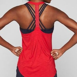 Athleta L Power Of She T-Back Tank